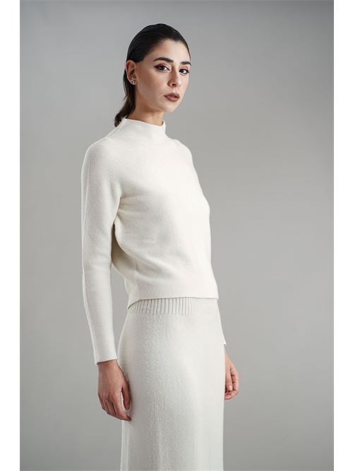 Maglia in viscosa Grandi Francesco | 258054PANNA
